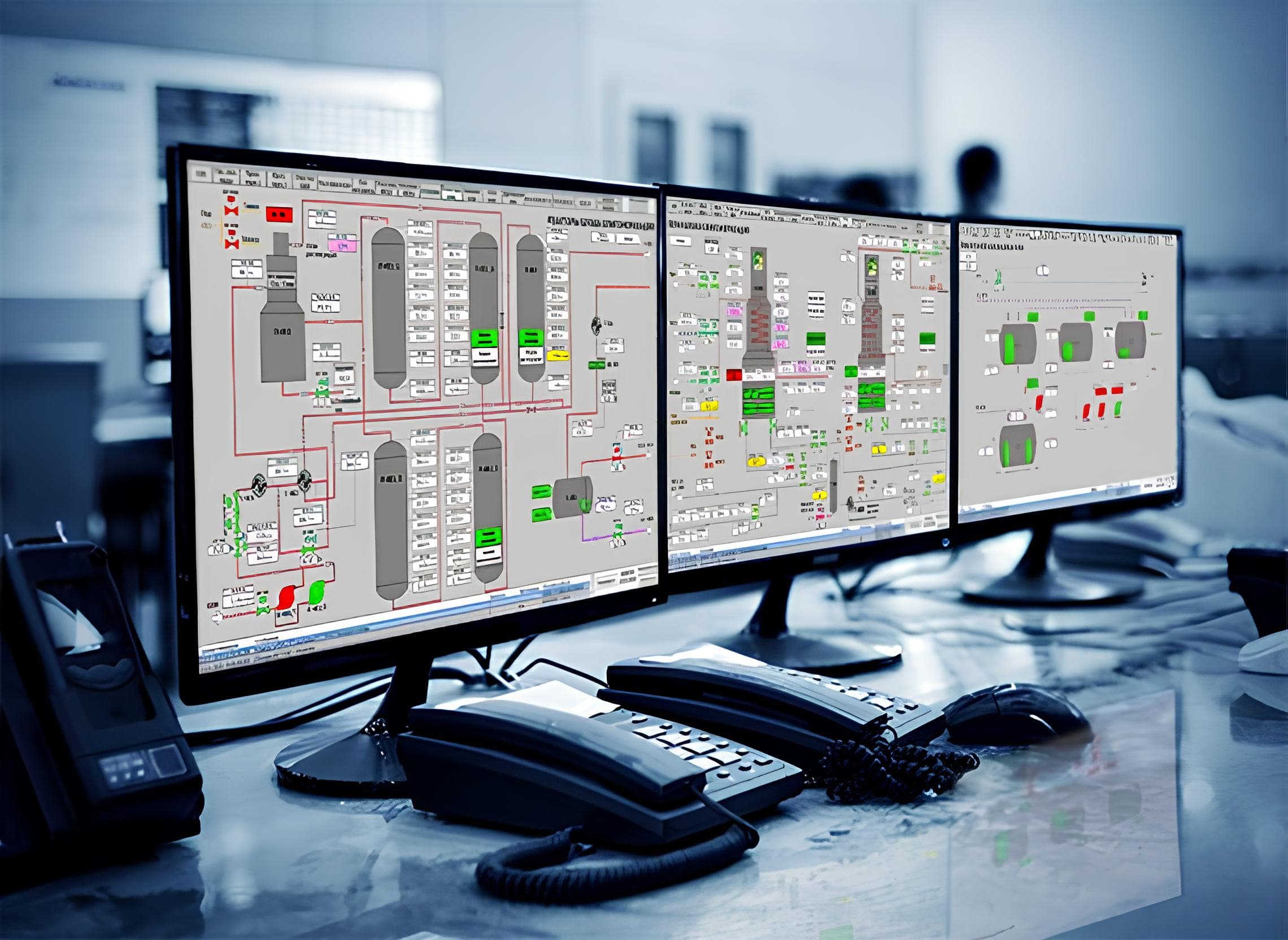 SCADA Systems, HMI, Centralized Telemetry, Industrial Monitoring, System Integration