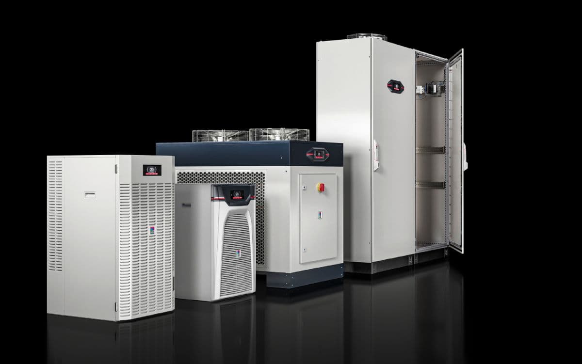 Penukar Panas Udara-ke-Air & Chiller Industri Rittal Blue e+